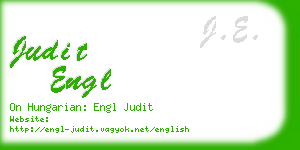 judit engl business card